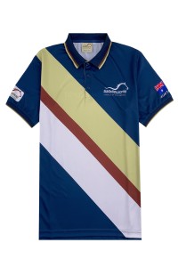 設計撞色Polo恤   訂做後領印花設計   馬術障礙賽比賽   馬術俱樂部  Polo恤供應商  澳洲  熱昇華  P1458 